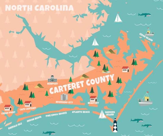 carteret-county-city-map
